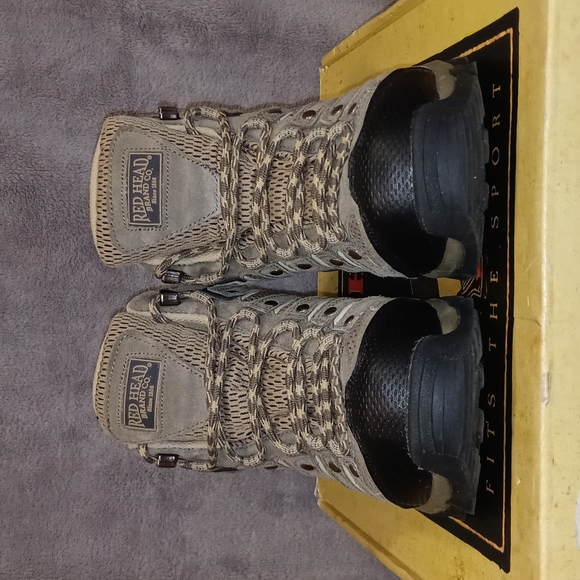 0823 Red Head Leather Waterproof Front Range Shoes - Picture 2 of 8